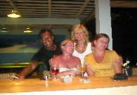 Nusa Lembongan Bar Guests.