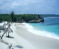 Dream beach at Nusa Lembongan, Bali.
