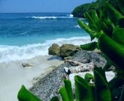 Clear Ocean at Nusa lembongan, Bali.