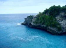 Rugged Coast Nusa Lembongan, Bali.