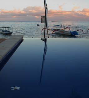 Nusa Lembongan Island sunset coast