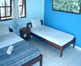 Nusa Lembongan resort hotel. Double & single beds