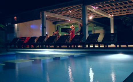 Nusa Lembongan, Bali. New pool, bar & games area.