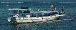 Nusa Lembongan Island, Bali.  Public ferry